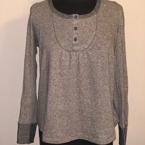 BDG Grey Long Sleeve Top